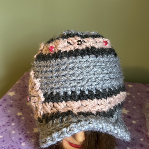 Crochet newsboy medium soft thick acrylic yarn new - Picture 8 of 11